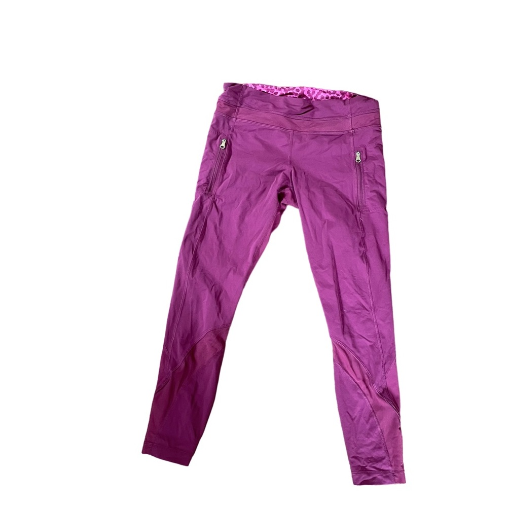 Lululemon magenta leggings